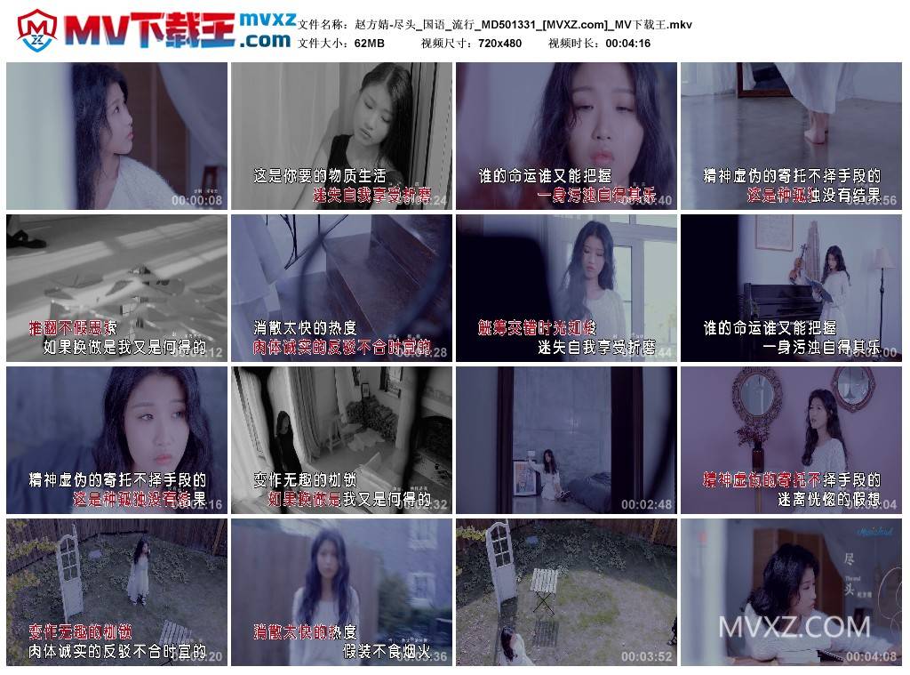 赵方婧-尽头_国语_流行_MD501331